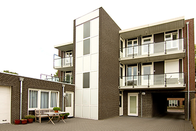 10 appartementen Mongenieur Bosstraat te Uden. Gebouwd door J&B projectontwikkeling
